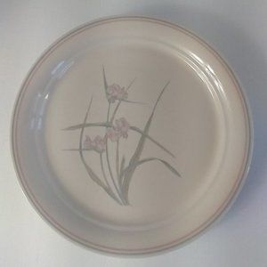 Vintage (5) Dinner Plates by Corelle Corning Color: Spring Pond Dinnerware